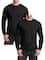 Galaxy by Harvic Long Sleeve Crew Neck Men's T-Shirt 2 Pack